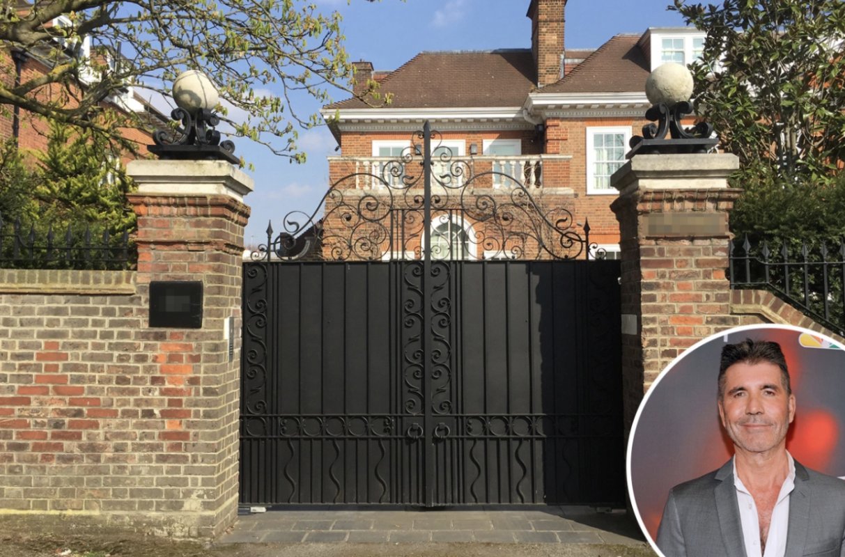 Simon Cowell 将在他 Wimbledon 从未住过，价值1800万英镑的豪宅中赚取 200 万英镑的利润