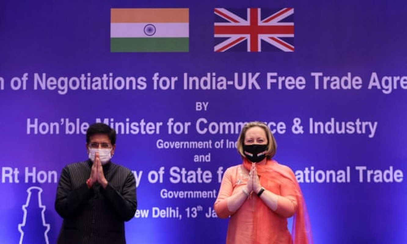 英國可以通過印度貿易協議獲得“優先”優勢