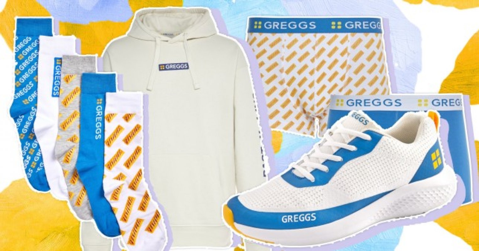 Greggs and Primark launch exclusive clothing range – including hoodies and sausage roll socks