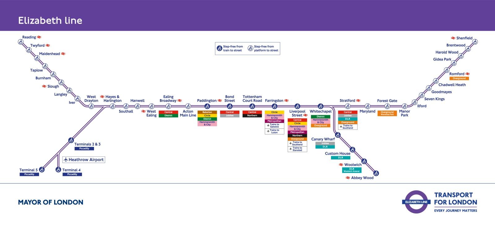 Elizabeth Line map: London Crossrail route, opening date and what we know so far