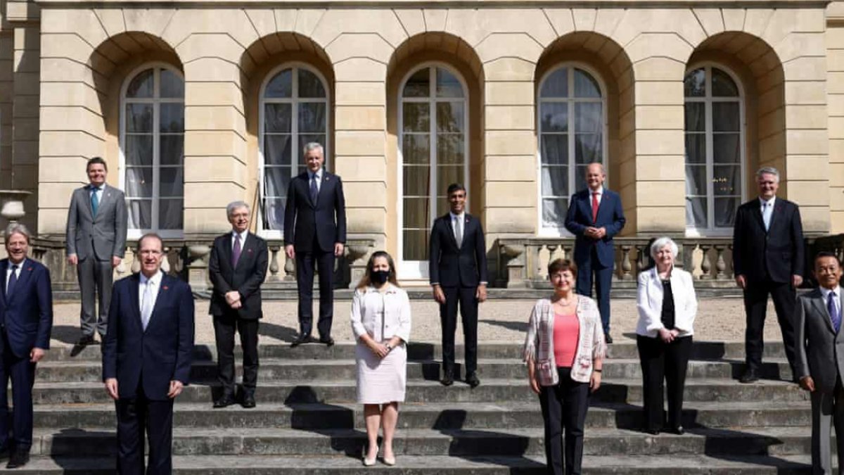 七國集團（G7）和歐盟宣佈達成「歷史性」稅收協議