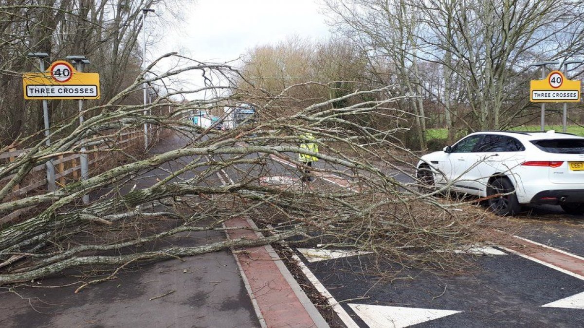 UK hit by travel disruption and power cuts