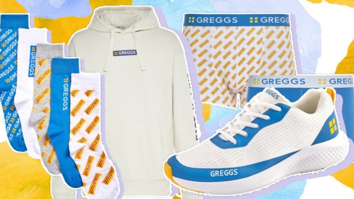 Greggs and Primark launch exclusive clothing range – including hoodies and sausage roll socks