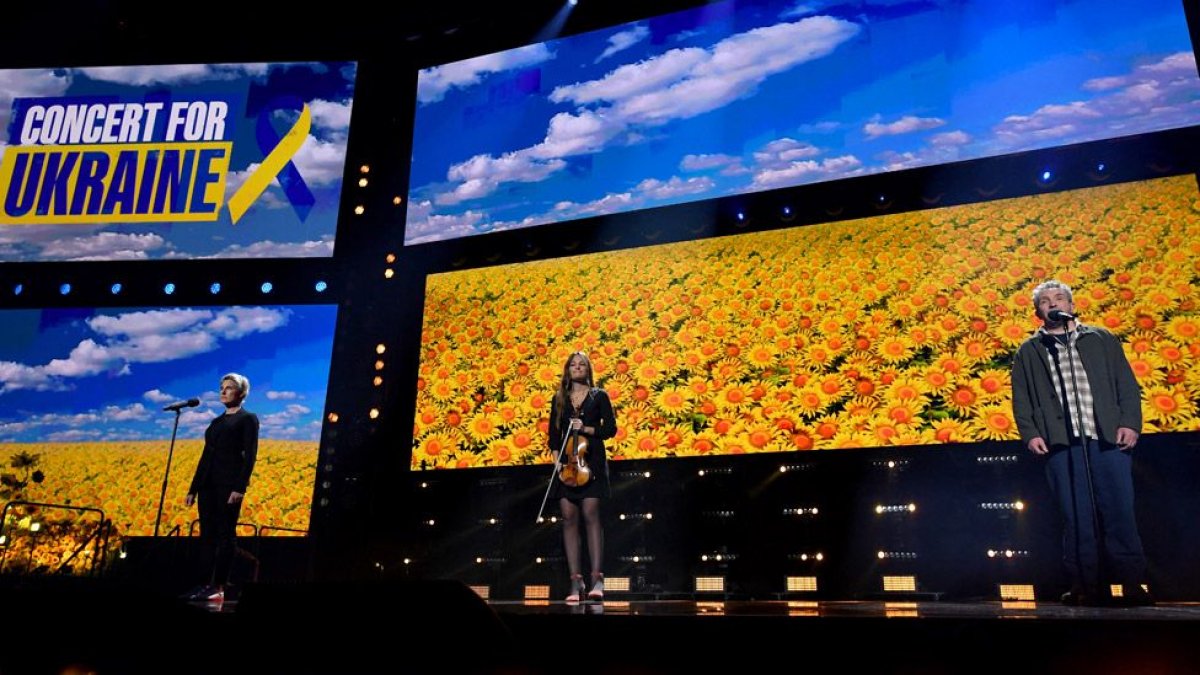 Concert For Ukraine: Refugees' stories centre stage at £12m charity show