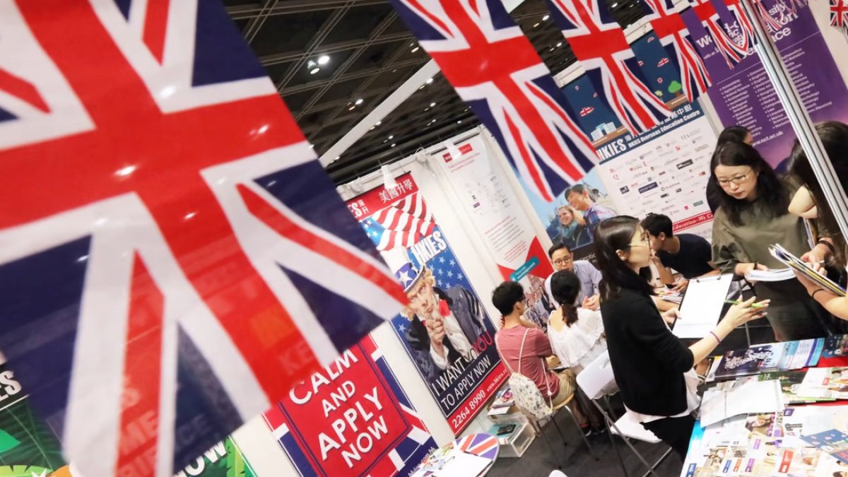 英鎊再見低位 愈來愈多香港學生選擇到英國留學