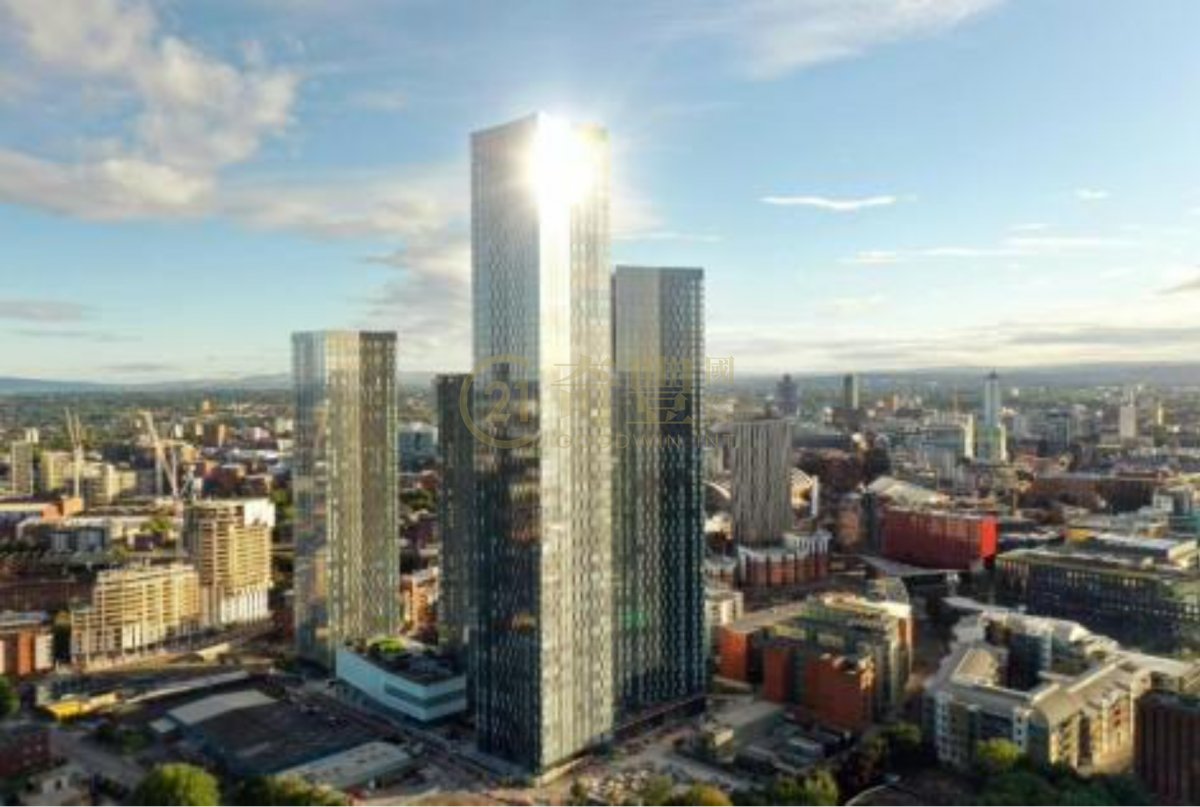 Deansgate Square (1房) Manchester 曼徹斯特 英國 世紀21奇豐國際